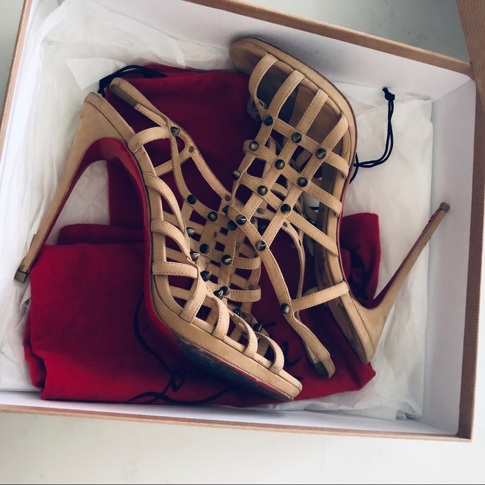 Christian Louboutin Beige 40.5 - Picture 4 of 8